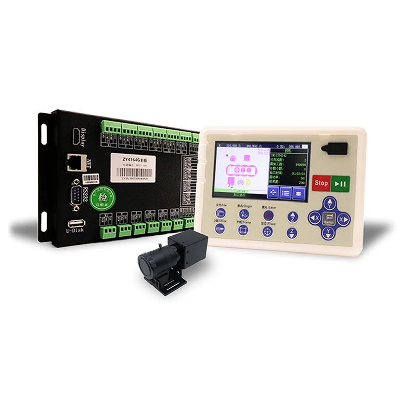 Zy4164g-130 vizual yerləşdirmə lazer kəsmə kremi akril üçün idarəetmə lövhəsi